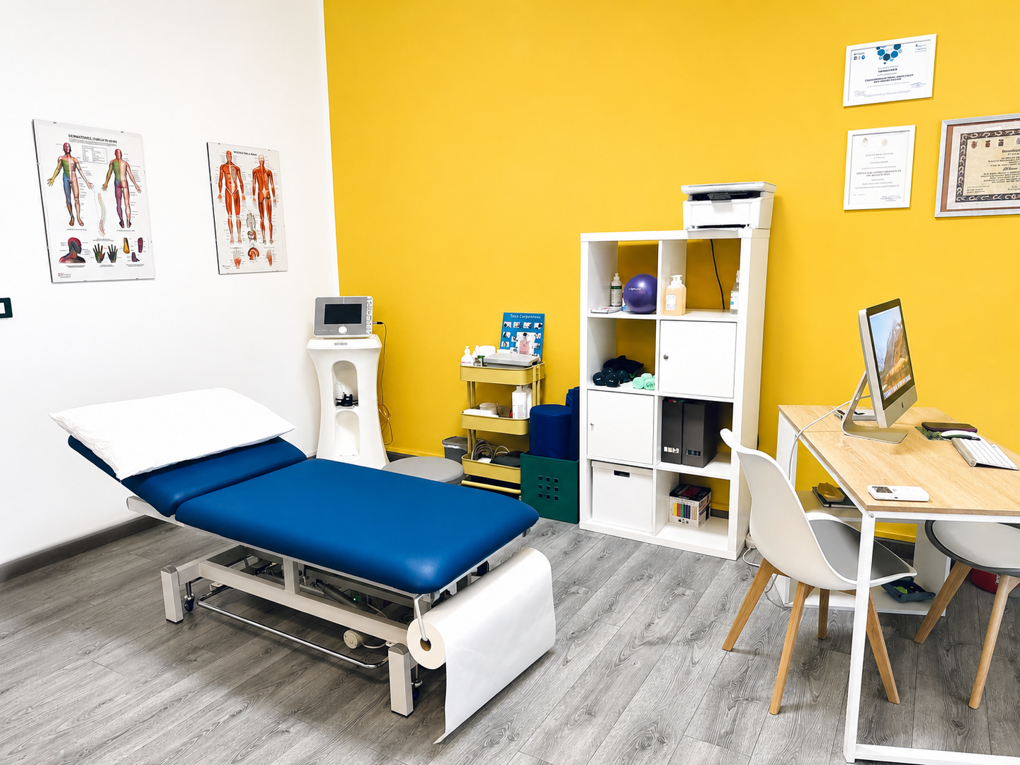 Lo studio di fisioterapia in Corso Leone Giordano 5, Livorno Ferraris